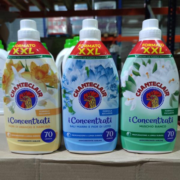 Chante Clair Sapone da Bucato Savon Menage 250 g, Chante Clair Sgrassatore Disinfettante 600 ml, Chante Clair Sgrassatore Universale 750 ml, Chante Clair Sgrassatore Pavimenti 750 ml, Chante Clair Muschio Bianco 18 WA 1 L, Chante Clair Marsiglia 18 WA 1 L, Chante Clair Lana e Cashmere 18 WA 900 ml, Chante Clair i Concentrati Sals Marini 70 WA 1400 ml, Chante Clair i Concentrati Fiori di Arancio 70 WA 1400 ml, Chante Clair Muschio Bianco 46 WA 2,07 L, Chante Clair Sgrassatore universale Marsiglia 600 g, Chante Clair Sgrassatore universale Limone 600 g, Chante Clair Extra Power Colli & Polsini 500 ml, Chante Clair Extra Power Millemacchie 500 ml, Chante Clair Capi Sprotivi, 18 WA 900 ml, Chante Clair Sgrassatore universale Lavanda 600 ml, Chante Clair Vaniglia e Argan, 57 WA 1140 ml, Chante Clair Orchidea e Fico, 57 WA 1140 ml, Chante Clair Peonia & Magnolia, 57 WA 1140 ml, Chante Clair Muschio Bianco, 57 WA 1140 ml, Chante Clair Sali Marine & Fior Di Loto, 57 WA 1140 ml, Chante Clair Fiori Di Arancio e Narciso, 57 WA 1140 ml, Chante Clair Muschio Bianco, 35 WA 1575 ml, Chante Clair Pulito Profondo, 35 WA 1575 ml, Chante Clair Marsiglia, 35 WA 1575 ml, Chante Clair Anticalcare Aceto Bianco (Extra Rapido) 625 ml, Chante Clair Anticalcare Antigoccia (Extra Potente) 625 ml, Chante Clair Anticalcare Bagno  (Extra Brillante) 625 ml, Chante Clair Апельсин 500 ml, Chante Clair Гранат І Грейпфрут 500 ml, Chante Clair WC Schiumattiva Candeggina 625 ml, Chante Clair WC Schiumattiva Disincrostante (Зелена) 625 ml, Chante Clair Marsiglia, 46WA 2070 ml, Chante Clair Pulito Profondo, 46 WA 2070 ml, Chante Clair Sali Marini & Fior Di Loto, 90 WA 1800 ml, Chante Clair Sgrassatore universale Marsiglia 600 ml, Chante Clair Sgrassatore universale Limone 600 ml, Chante Clair Muschio Bianco, 90 WA 1800 ml, Chante Clair Fiori  Di Arancio  E Narciso, 90 WA 1800 ml, Chante Clair Zero (Igienizzante) 625 ml, Chante Clair NoCal 750 ml, Chante Clair Sgrassatore Candeggina 625 ml, Chante Clair Multiuso Aceto (Малина) 625 ml, Chante Clair Sgrassatore (Імбир, Апельсин) 625 ml, Chante Clair Bicarbonato, 46 WA 2070 ml, Chante Clair Colorati, 46 WA 2070 ml, Chante Clair Muschio Bianco, 46 WA 2070 ml, Chante Clair Sgrassatore (Лимон,Базилік) 625 ml, Chante Clair Muschio Bianco, 28 WA 1260 ml, Chante Clair Igienizzante (дезинфікуючий), 46 WA 2070 ml, Chante Clair Color, 28 WA 1260 ml, Chante Clair Bicarbonat, 28 WA 1260 ml, Chante Clair Igienizzante (дезинфікуючий), 28 WA 1260 ml, Chante Clair Pulito Profondo, 28 WA 1260 ml, Chante Clair Marsiglia, 28 WA 1260 ml, Chante Clair Sgrassatore Bicarbonato 600 ml, Chante Clair Anticalcare Extra Profuma 625 ml, Chante Clair Bouquet Florito 625 ml